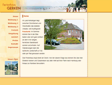 Tablet Screenshot of ferienhaus-gerken.de